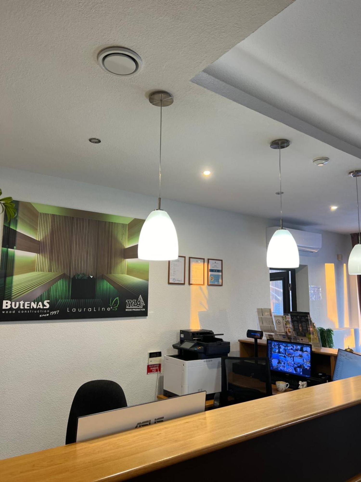 Butenas Hotel Tyla Biržai Екстериор снимка